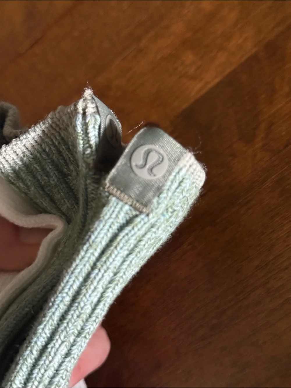 Lululemon NWT XL Ombre Green Ragg Crew Socks unisex